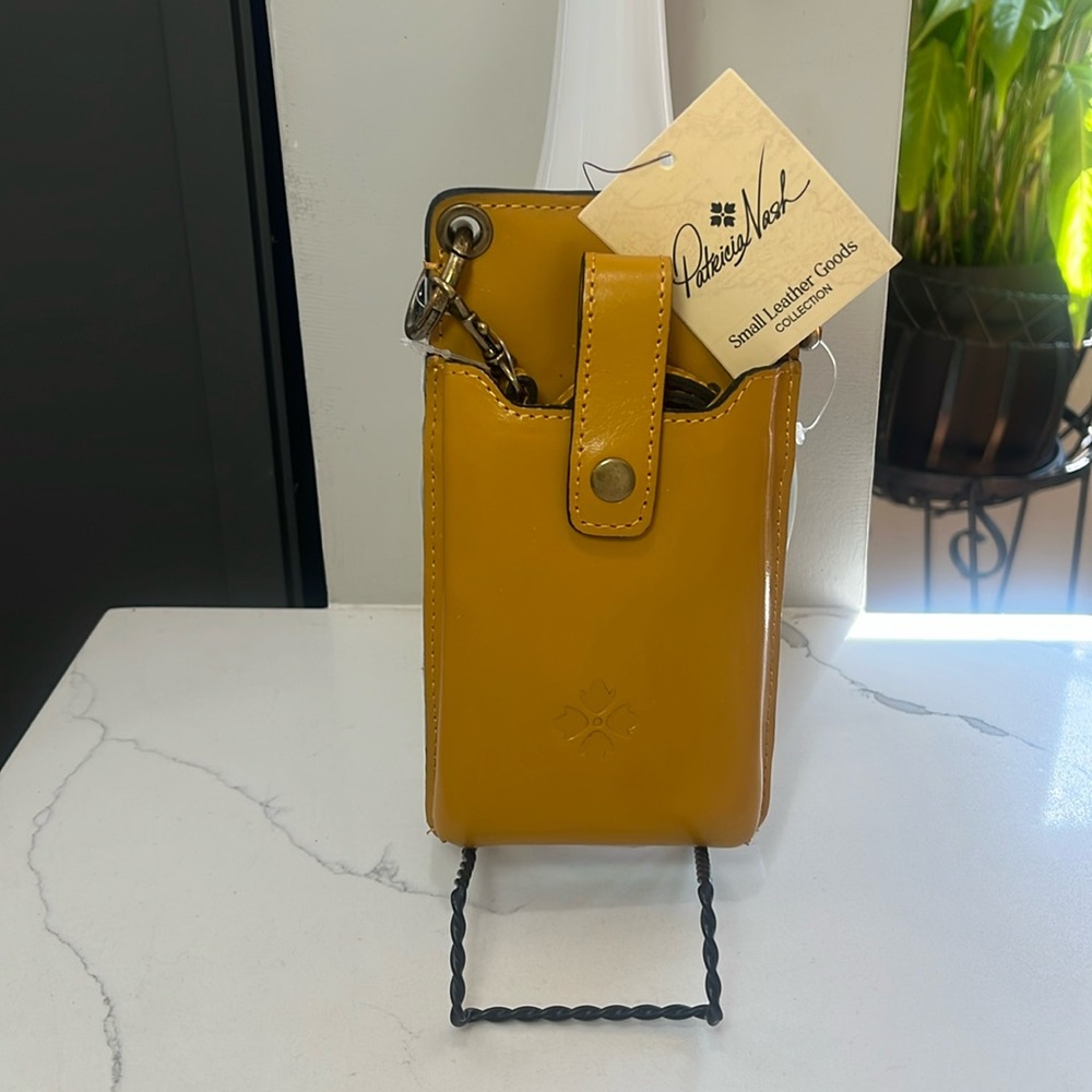 Patricia Nash FARLEIGH MANGO Phone Holder Crossbody NWT